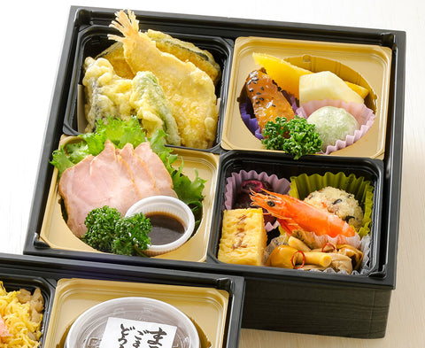 秋の2段弁当